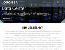 Tablet Screenshot of logon.pl